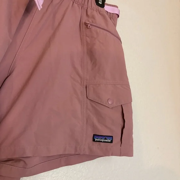 PATAGONIA Womens Outdoor Everyday Shorts - 4 Inch Evening Mauve - Picture 7 of 9